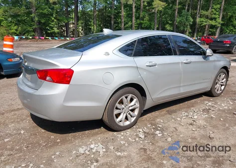 2016 Chevrolet Impala 1Lt from USA, damaged, VIN 2G1105SA0G9161237